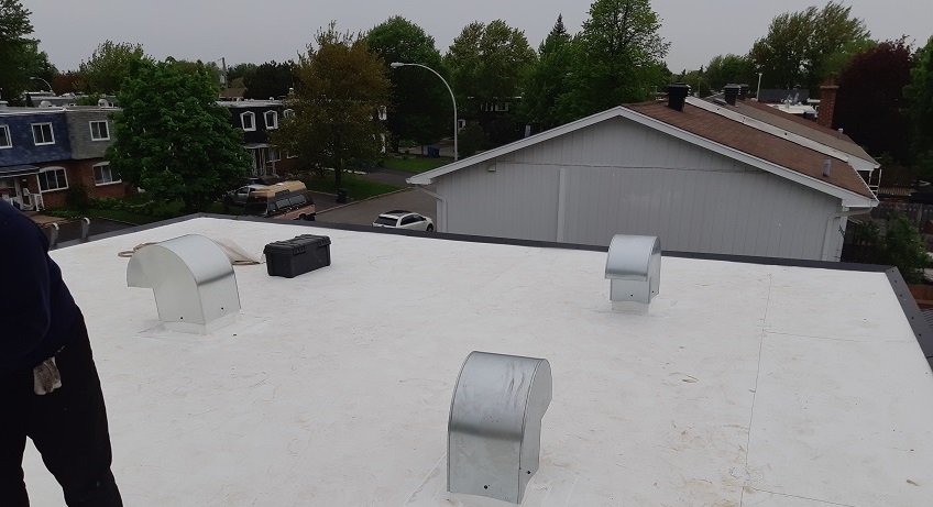 TPO membrane roof repair
